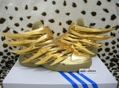 adidas Jeremy Scott JS Street Ball Gr.46 UK 11 Cutout Q23513 Wings Floral  Gold for sale online | eBay